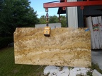 GOLD TRAVERTINE 2CM CC FP LOT 2P56003 112X57